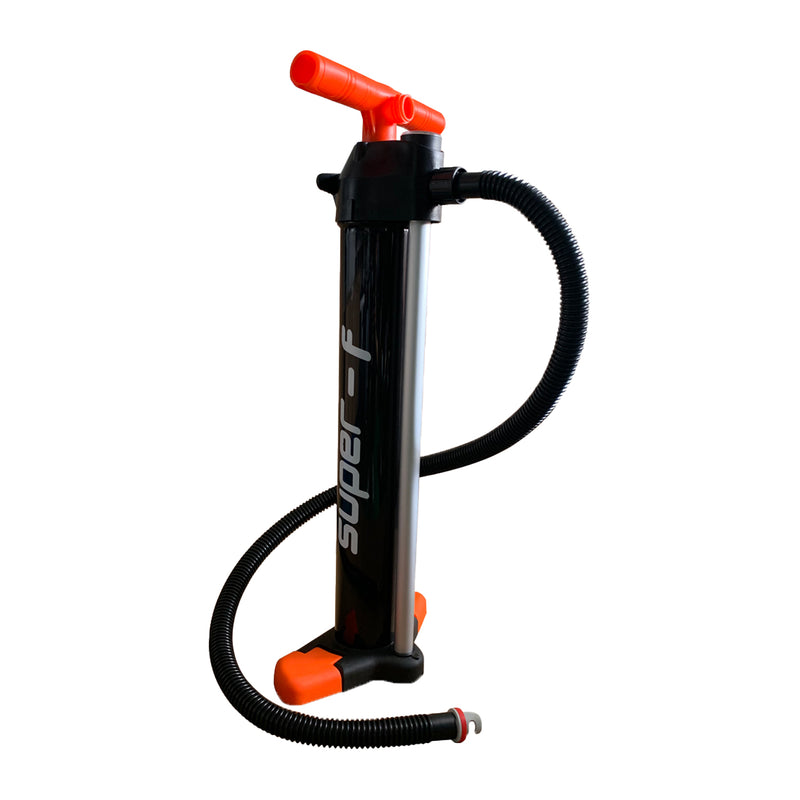 Töltse be a képet a galérianézegetőbe, Bravo Super-F Handpumpe in schwarz orange