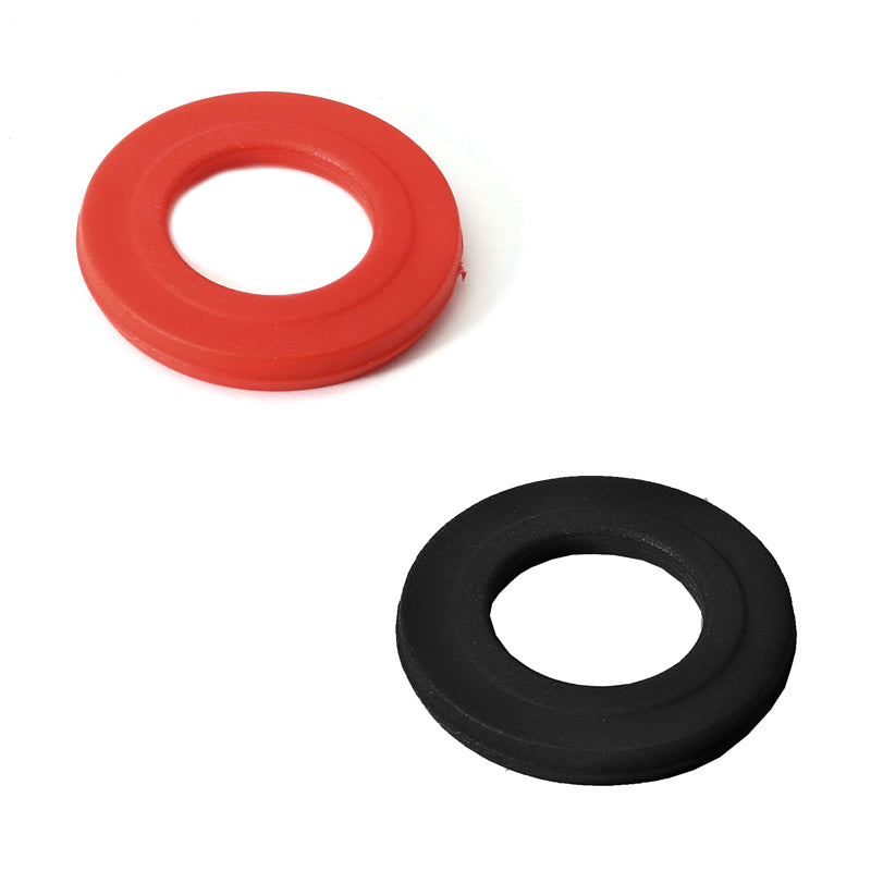 Carica immagine in Galleria Viewer, Eckla Radfelge Deckel in rot und schwarz