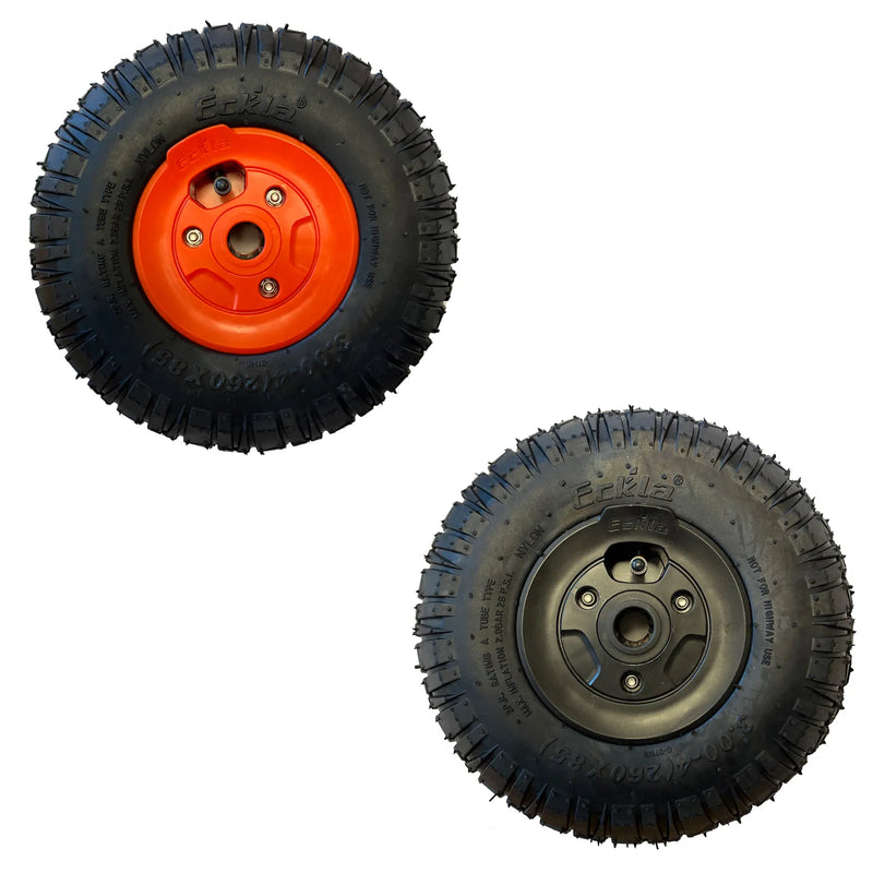 Cargue la imagen en el visor de la galería, Eckla Rad 260 mm mit Rollenlager für Bootswagen