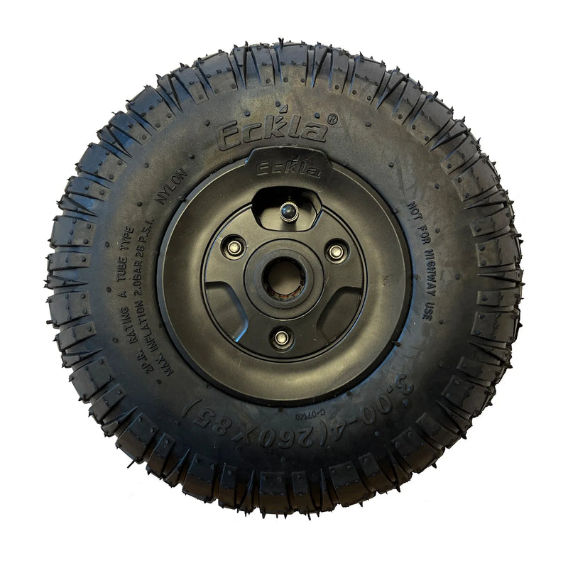 Cargue la imagen en el visor de la galería, Eckla Rad 260 mm mit Rollenlager für Bootswagen