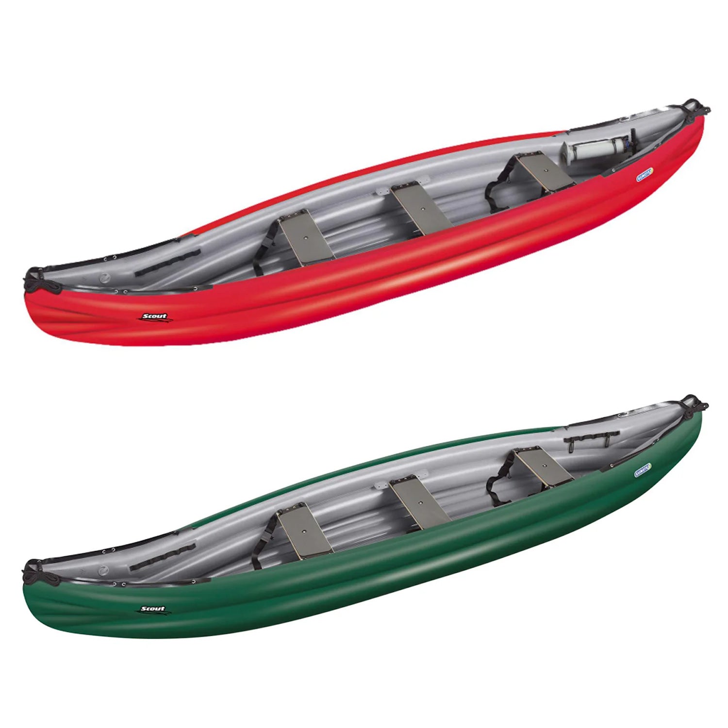 canoeです。 Gumotex Scout – large inflatable canoe for 1–3 paddlers | Kanu-Online