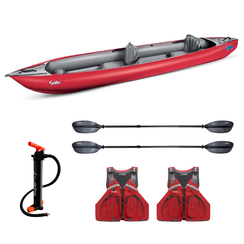 Načtěte obrázek do galerijního prohlížeče, Gumotex Solar Touring Set in rot