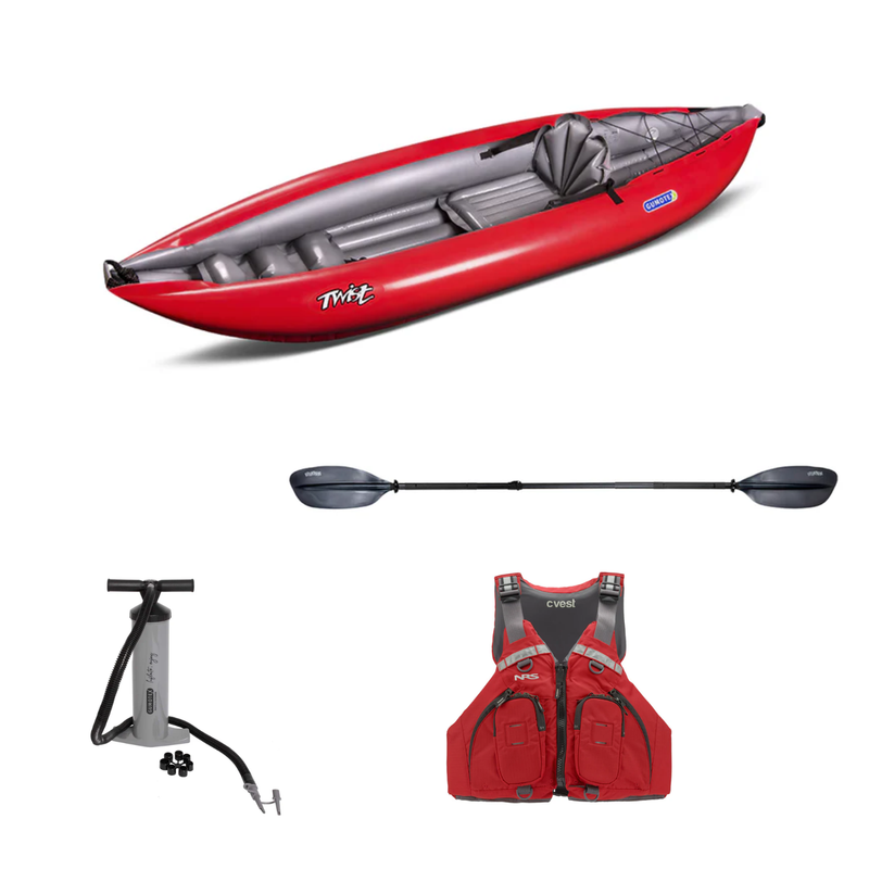 Načtěte obrázek do galerijního prohlížeče, Gumotex Twist 1 Touring Set in rot