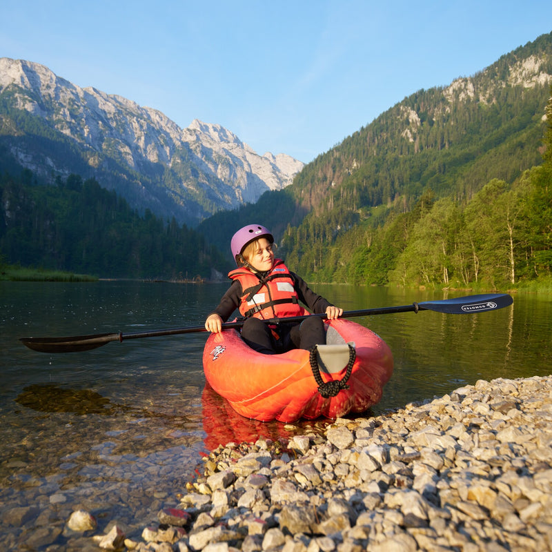 Laad de foto op in Galerie -Viewer, Gumotex Twist 1 in rot mit Kind