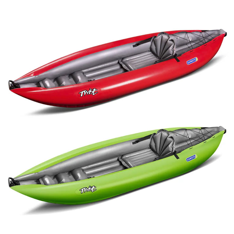 Laad de foto op in Galerie -Viewer, Gumotex Twist 1 in rot und grün