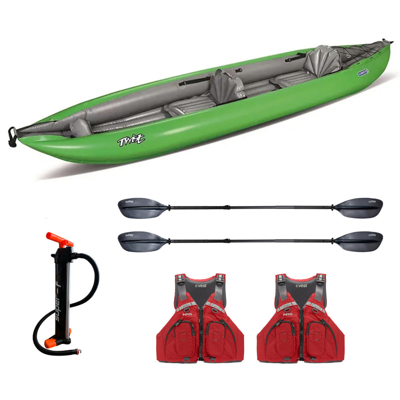 Načtěte obrázek do galerijního prohlížeče, Gumotex Twist 2/1 Touring Set in grün