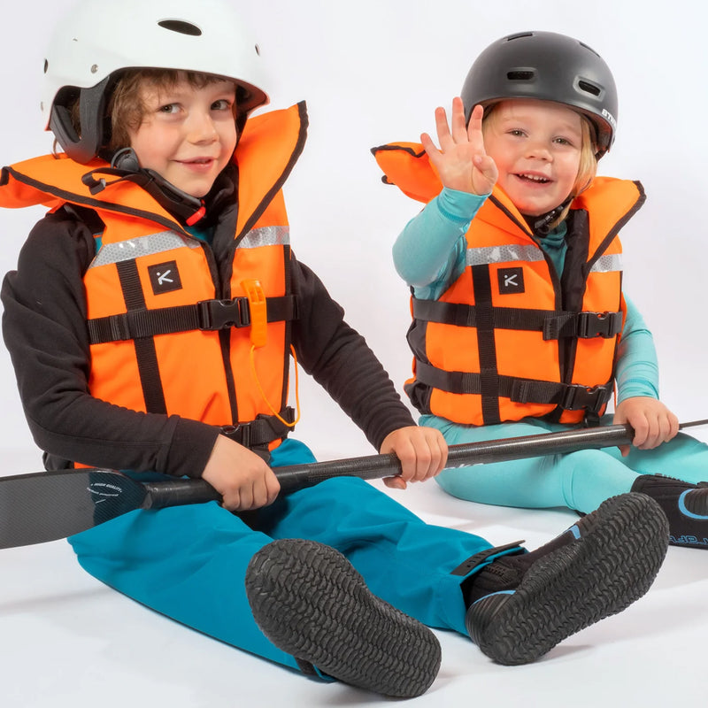 Cargue la imagen en el visor de la galería, Hiko Baby V.2 Schwimmweste getragen