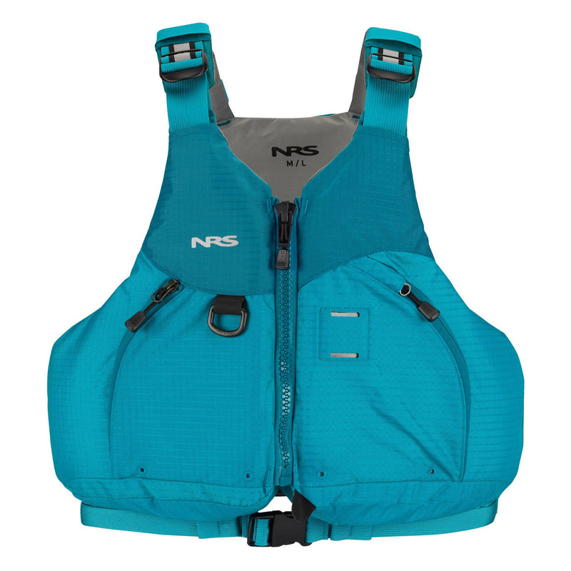 Lade das Bild in Galerie -Viewer, NRS Ambient Schwimmweste in hellblau von vorne