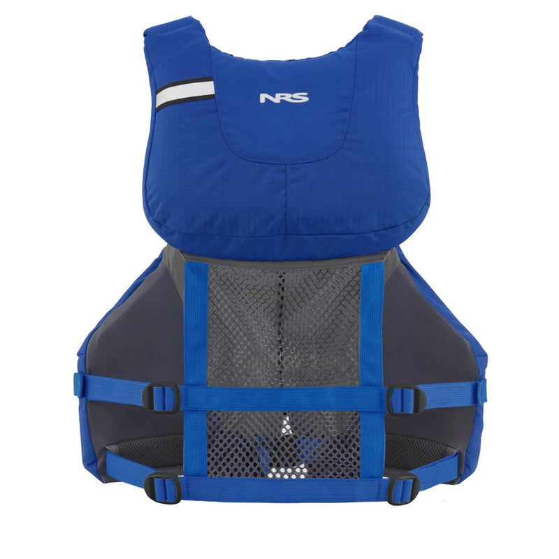 Carica immagine in Galleria Viewer, NRS Clearwater Schwimmweste (Modell 2023) in blau von hinten
