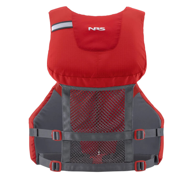 Carica immagine in Galleria Viewer, NRS Clearwater Schwimmweste (Modell 2023) in rot von hinten
