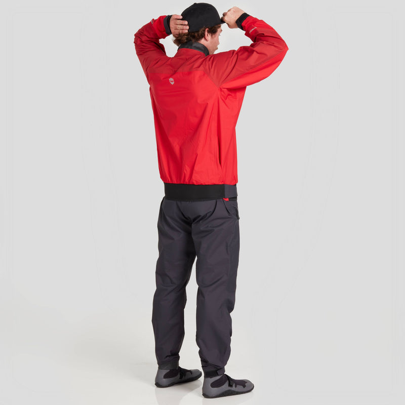 Load image into Gallery viewer, NRS Echo Paddeljacke in rot von hinten