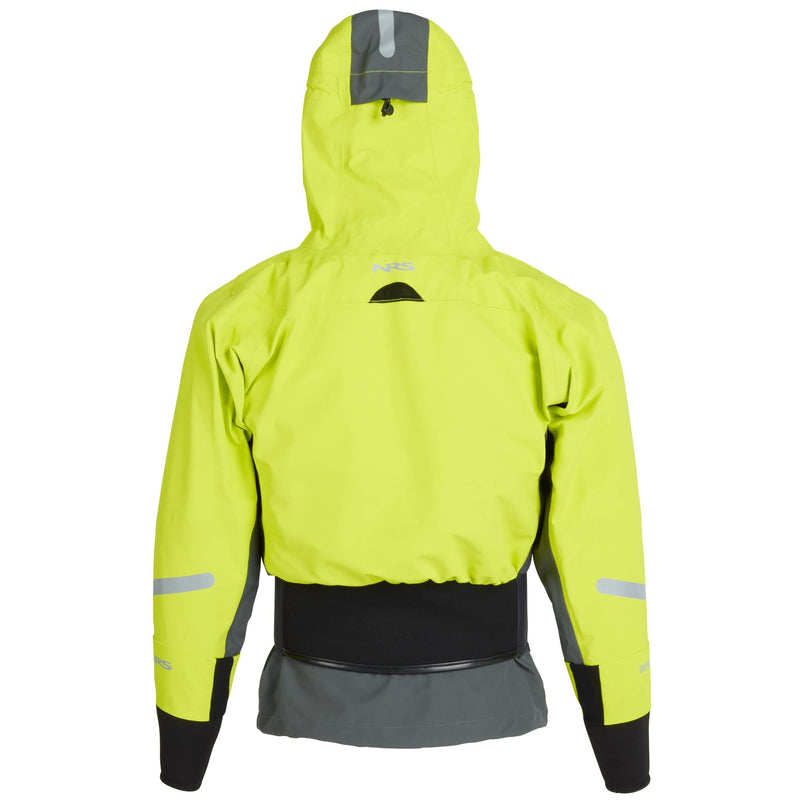 Load image into Gallery viewer, NRS Orion Trockenjacke Damen in Lime von hinten