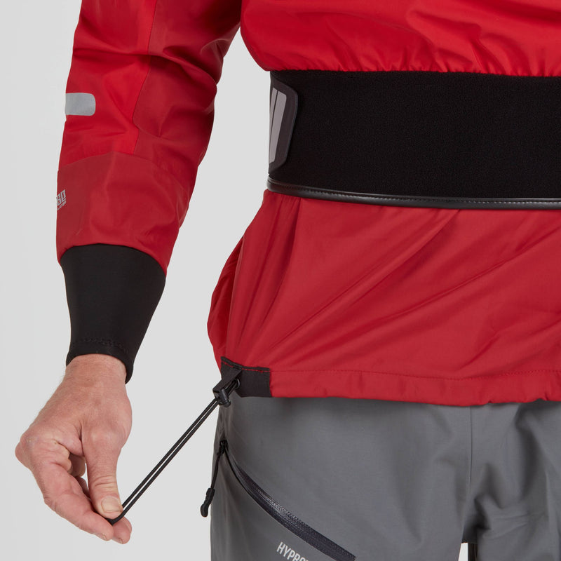 Načtěte obrázek do galerijního prohlížeče, NRS Orion Trockenjacke Herren in rot Detailaufnahme