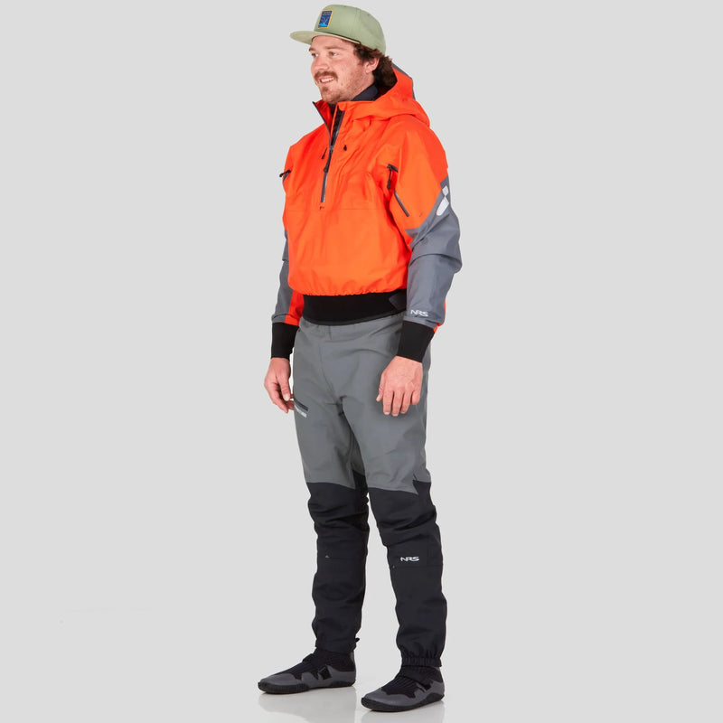 Cargue la imagen en el visor de la galería, NRS Riptide Paddeljacke in orange von vorne