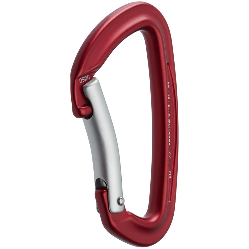 Cargue la imagen en el visor de la galería, NRS Sliq Bent Gate Karabiner in rot