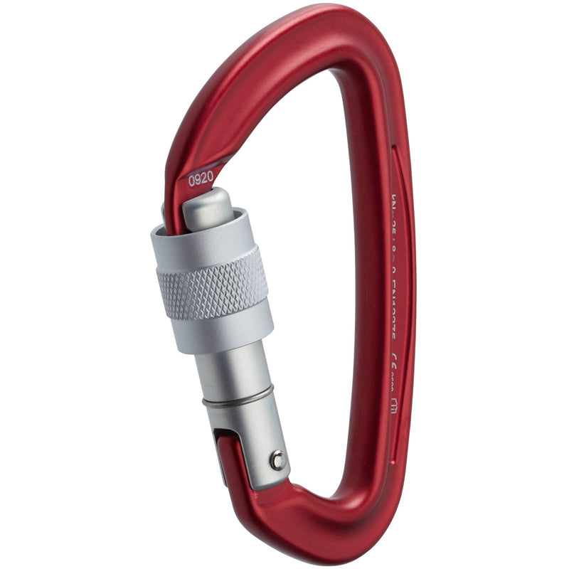 Laad de foto op in Galerie -Viewer, NRS Sliq Screw Lock Karabiner in rot