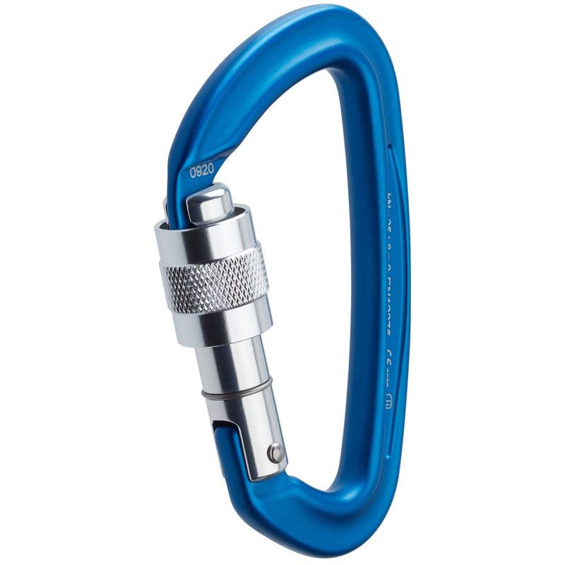 Laad de foto op in Galerie -Viewer, NRS Sliq Screw Lock Karabiner in blau