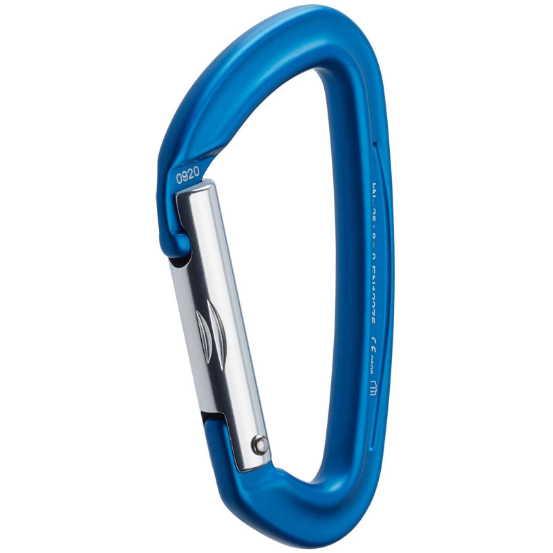 Laad de foto op in Galerie -Viewer, NRS Sliq Straight Gate Karabiner in blau