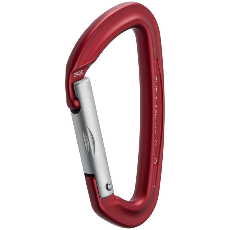 Laad de foto op in Galerie -Viewer, NRS Sliq Straight Gate Karabiner in rot