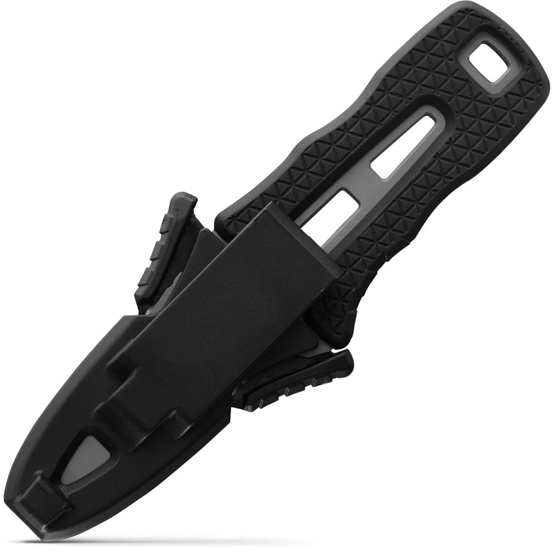 Cargue la imagen en el visor de la galería, NRS Titanium Co-Pilot Knife Kajakmesser Scheide Rückseite