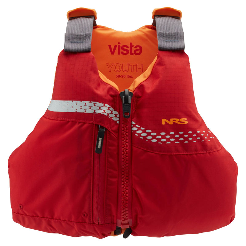 Lade das Bild in Galerie -Viewer, NRS Vista Youth Kinderschwimmweste in rot