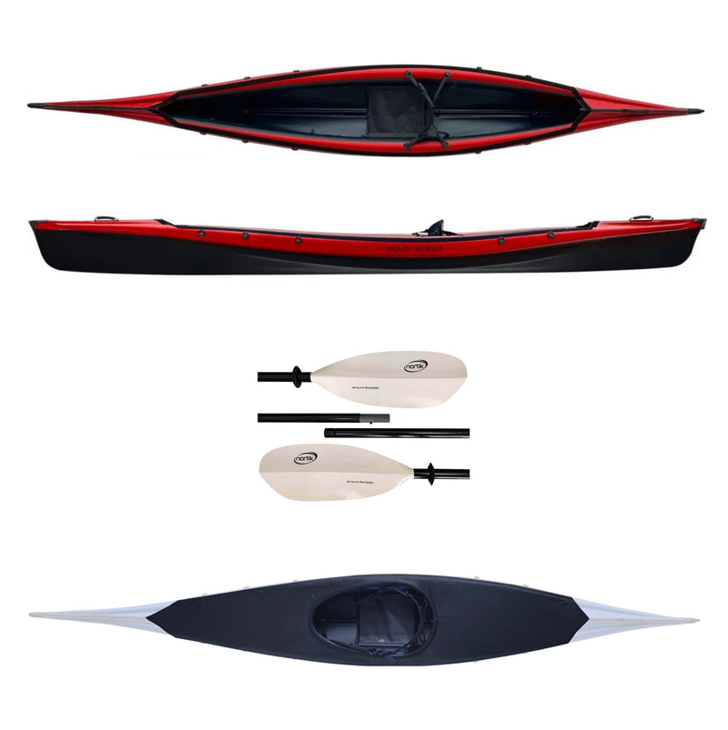 Cargue la imagen en el visor de la galería, Nortik Scubi Speed Jubelpaket in rot