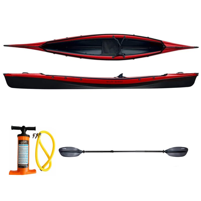 Load image into Gallery viewer, Nortik Scubi Speed Starterset in rot