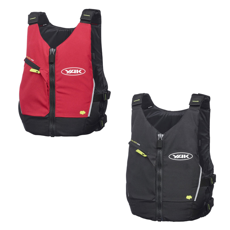 Lade das Bild in Galerie -Viewer, Yak Kallista Schwimmweste in rot und schwarz