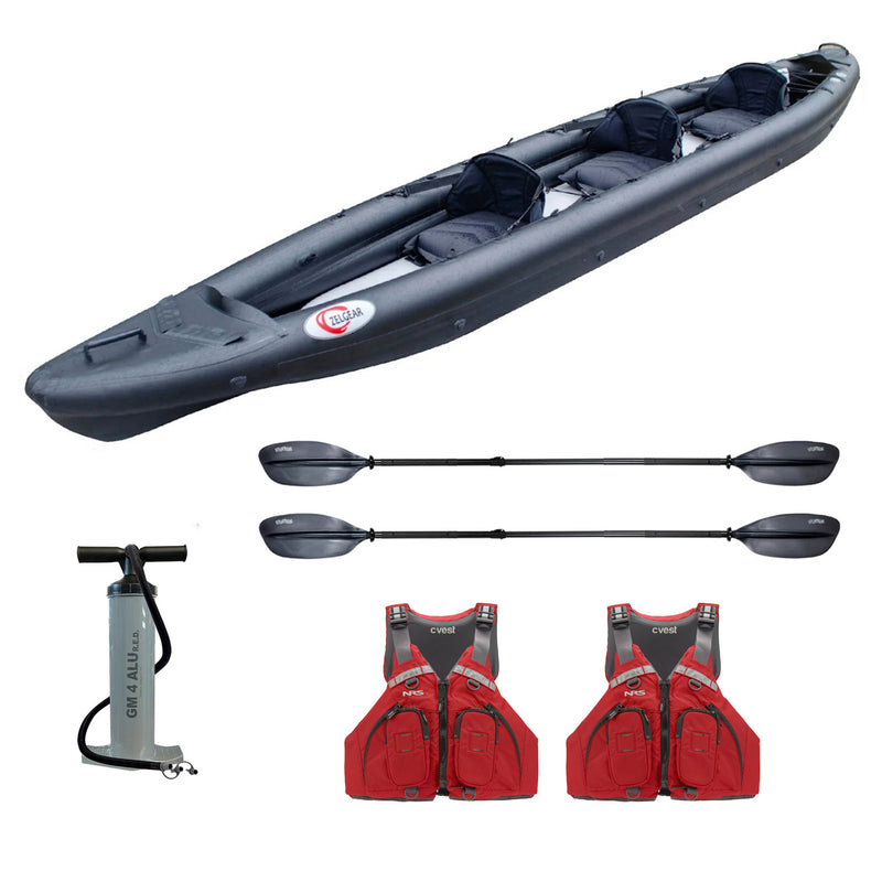 Laad de foto op in Galerie -Viewer, Zelgear Spark 520 Touring Set in schwarz