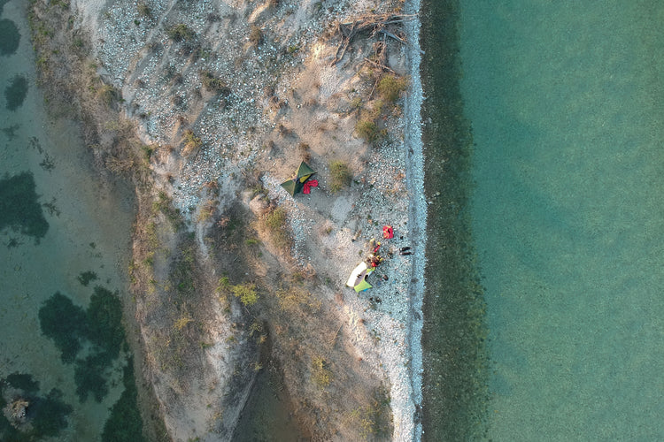 Aufblasbare Boote für den Campingurlaub