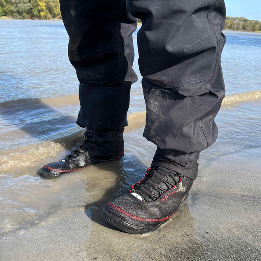 Hiko Bayard Paddelhose und Astral Hiyak Kajakschuh im Einsatz