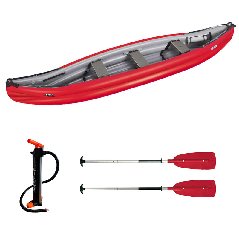 Lade das Bild in Galerie -Viewer, Gumotex Scout Starterset in rot
