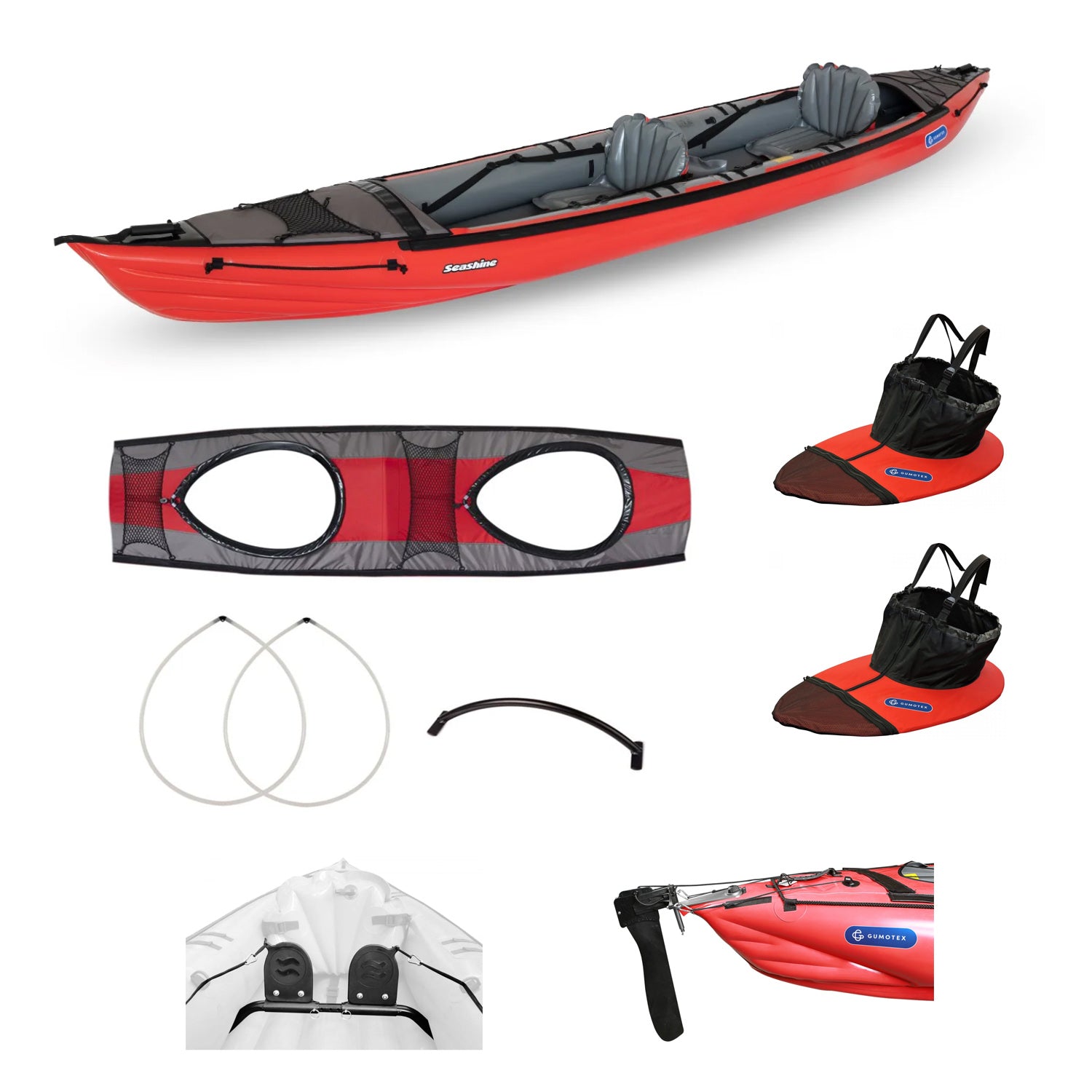 Gumotex Seashine Set 2er Cockpit & Steueranlage
