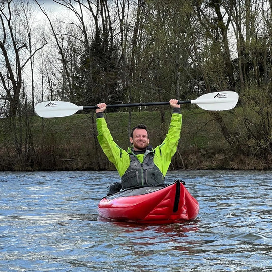 Gumotex Swing 1 mit Steve im Fluss