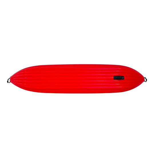 Gumotex Twist 2/1 in rot Unterseite mit Finne