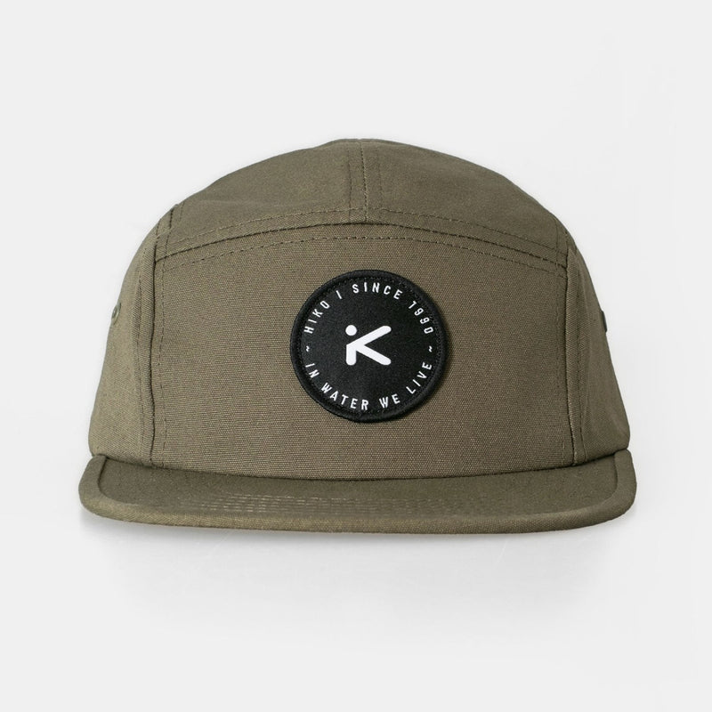 Cargue la imagen en el visor de la galería, Hiko Icon 5-Panel Cap in Oliv
