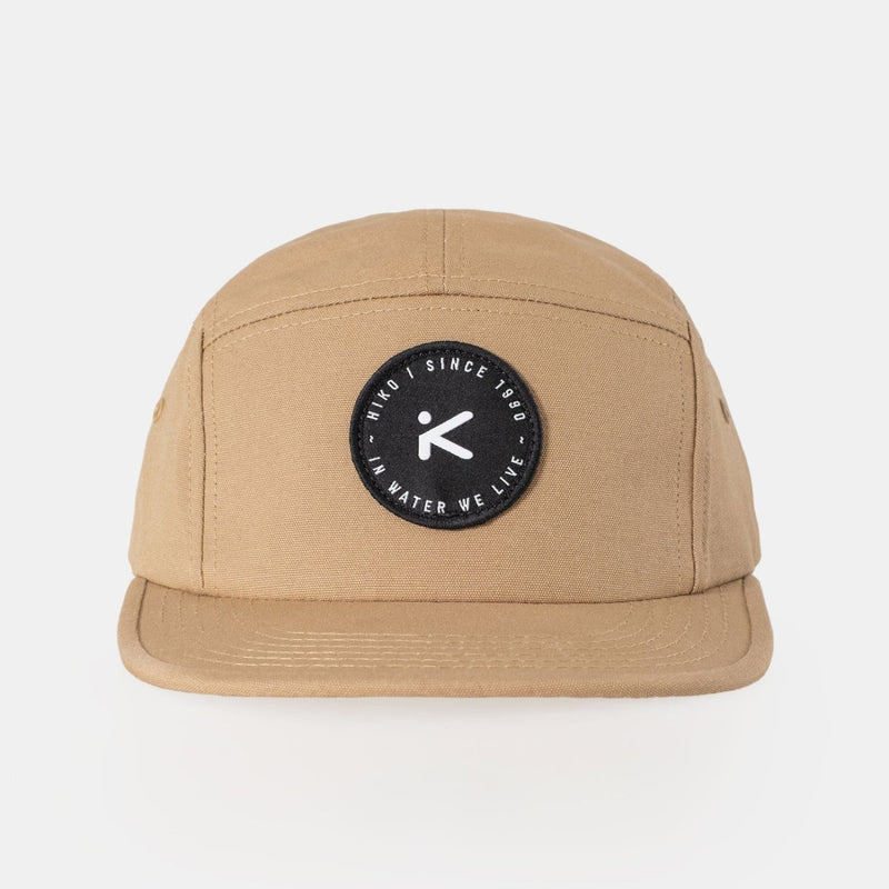 Cargue la imagen en el visor de la galería, Hiko Icon 5-Panel Cap in Khaki
