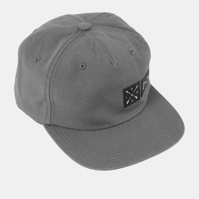 Cargue la imagen en el visor de la galería, Hiko Mantra Schirmkappe in grau seitlich
