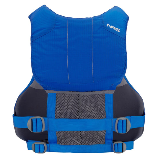 NRS Lucid Schwimmweste in blau von hinten