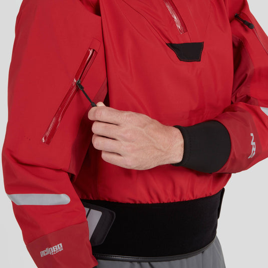 NRS Orion Trockenjacke Herren in rot Armtasche