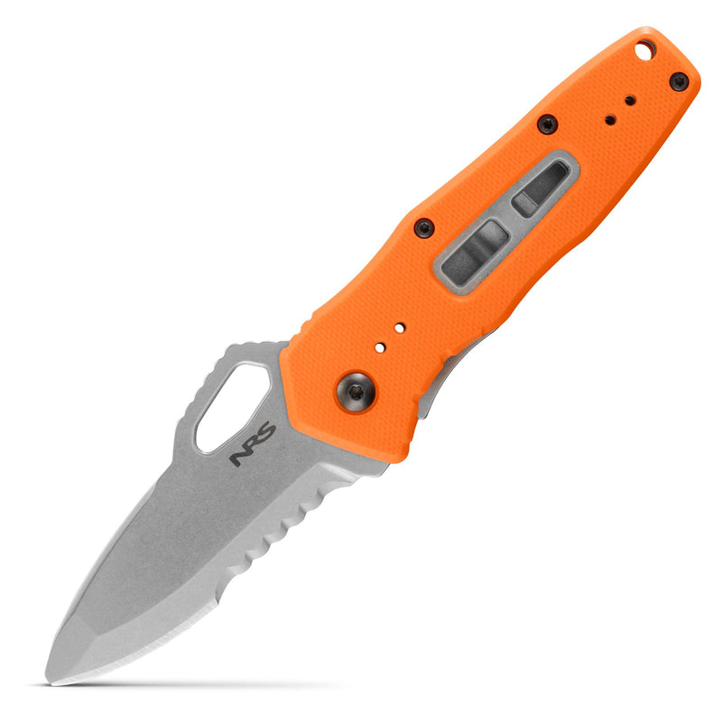 Load image into Gallery viewer, NRS Photic Knife Kajakmesser in orange
