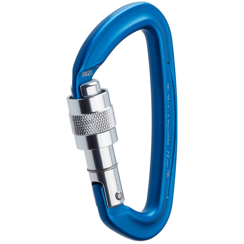 Load image into Gallery viewer, NRS Sliq Screw Lock Karabiner in blau
