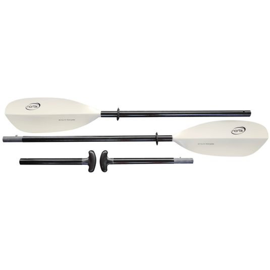 Nortik Combination Paddle mit weißem Paddelblatt