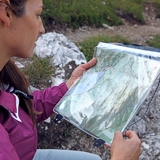 Ortlieb Map-Case Kartenhülle im Einsatz