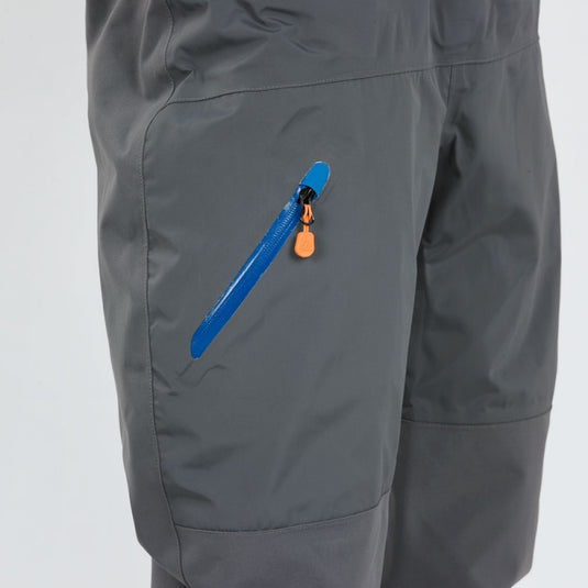 Palm Rogen Paddelanzug Detailansicht der Tasche am Oberschenkel