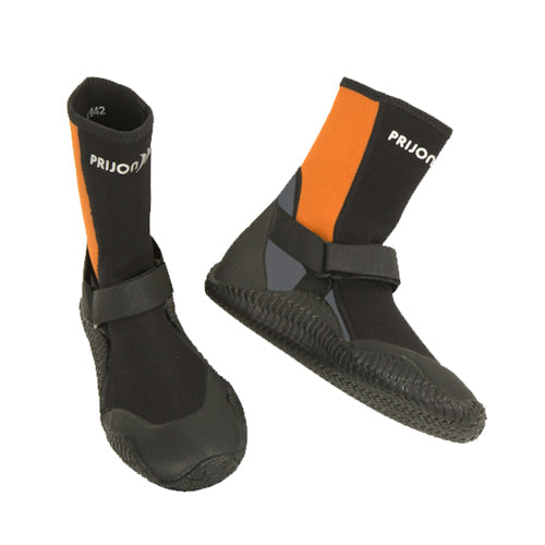 Prijon Neoprenschuh hoch in orange