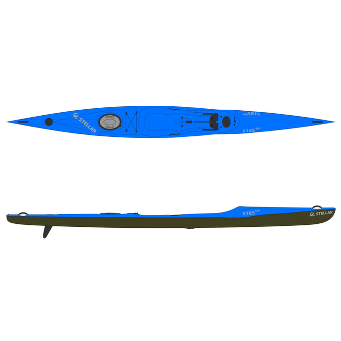 Stellar Surfski S18S Multisport in blau