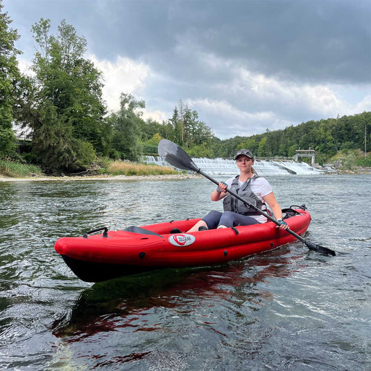 Zelgear Spark 370 in rot im Einsatz