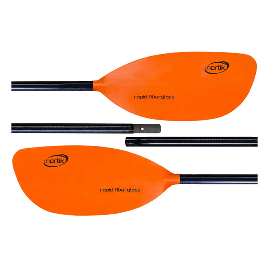 Nortik Rapid Fiberglas Doppelpaddel (4-teilig)