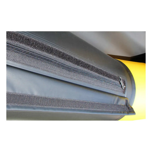 Nortik TrekRaft Expedition Packraft in schwarz-gelb Detail